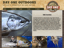 Tablet Screenshot of dayoneoutdoors.com